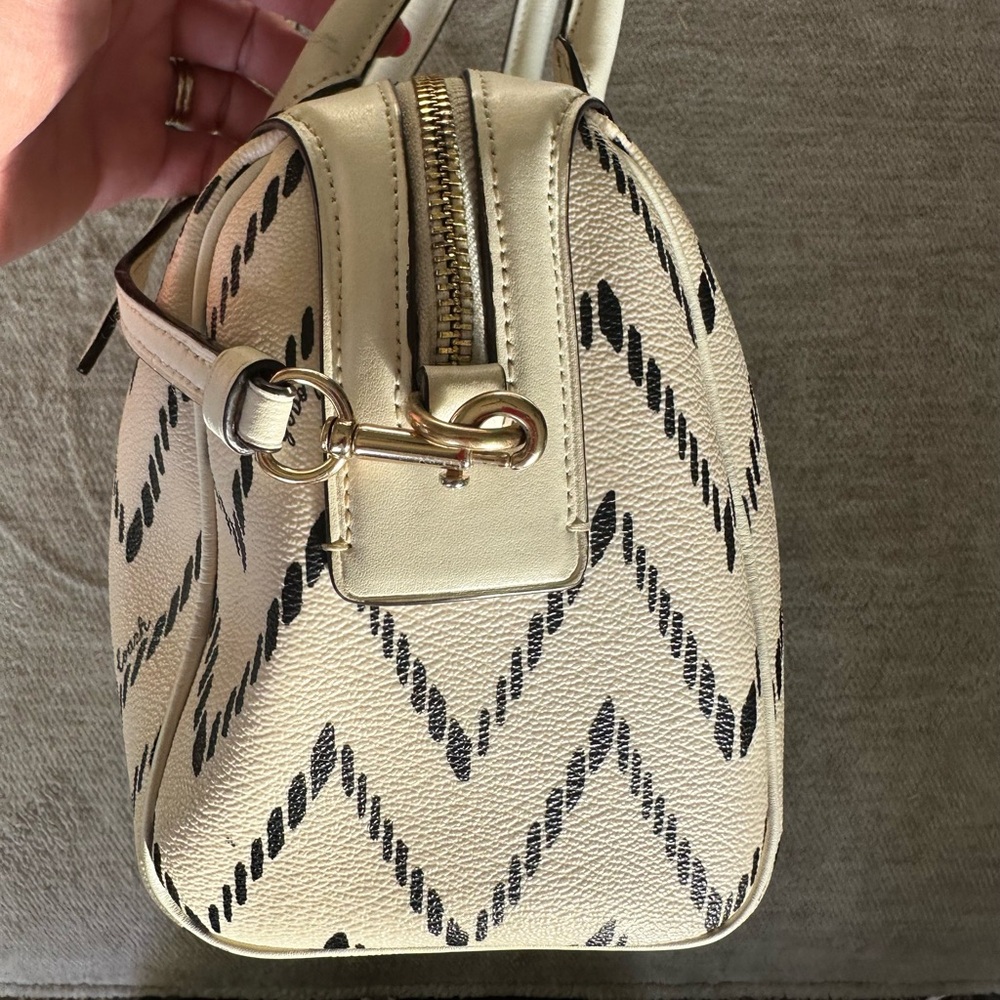 Coach Mini Bennett Chevron Satchel Crossbody F49055 - Picture 7 of 9